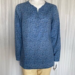 Liberty of London Blue Floral Blouse